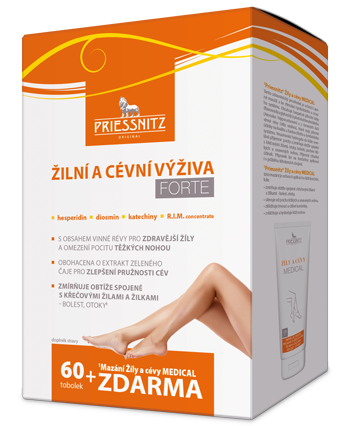 Priessnitz Žilní a cévní výživa FORTE