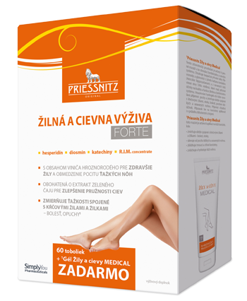 Priessnitz Žilní a cévní výživa FORTE