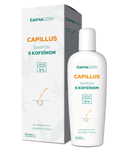 Cannaderm Capillus šampón s kofeínom