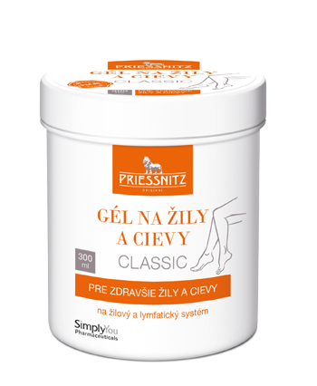 Priessnitz gél na žily a cievy Classic 300 ml