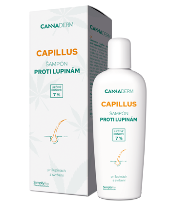 Cannaderm Capillus šampón proti lupinám