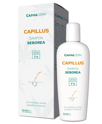 Cannaderm Capillus seborea šampón